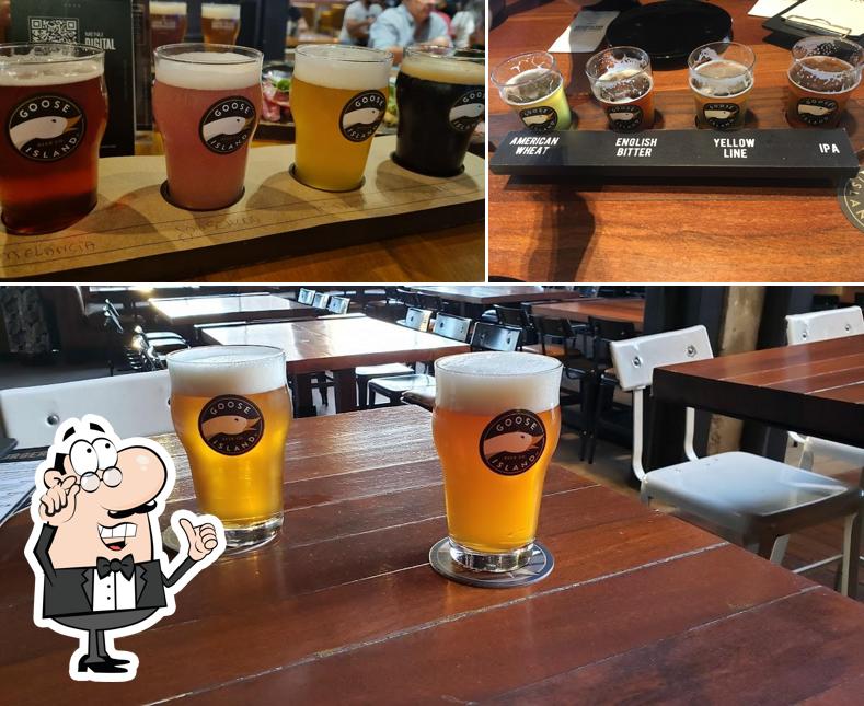 Veja imagens do interior do Goose Island Brewhouse