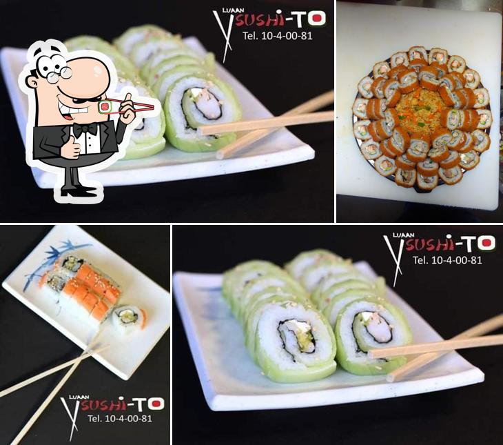 Try out various sushi options