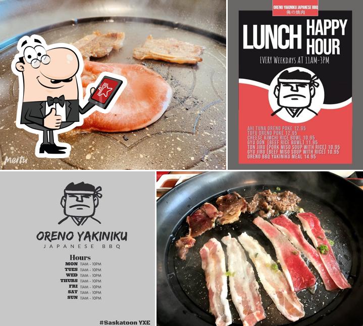 ORENO BBQ & HOT POT in Saskatoon Restaurant menu and reviews