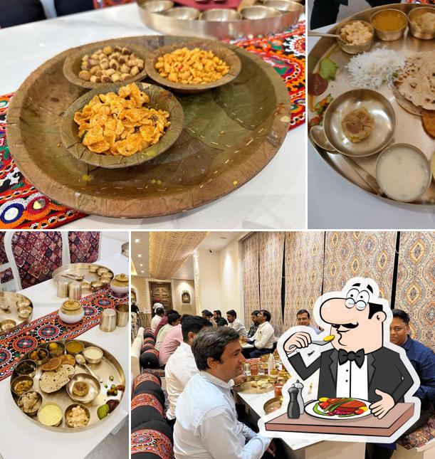 Food at Acchija Gujarati Thal