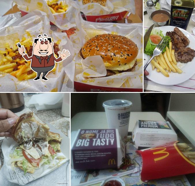 Comida em McDonald's