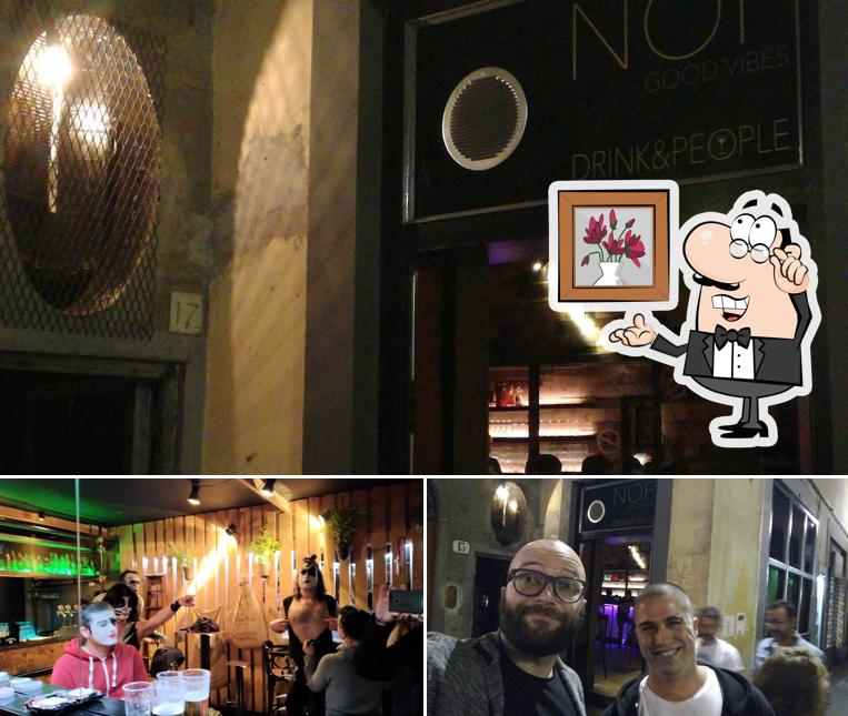 Gli interni di NOF - Eat & Drink