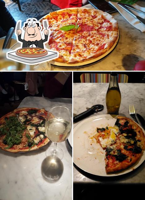 Get pizza at Pizza Express