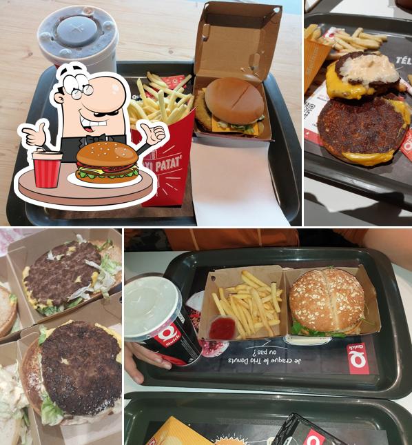 Commandez un hamburger à Quick Zaventem