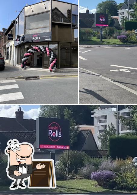 La parte exterior de Sushi Rolls Evreux