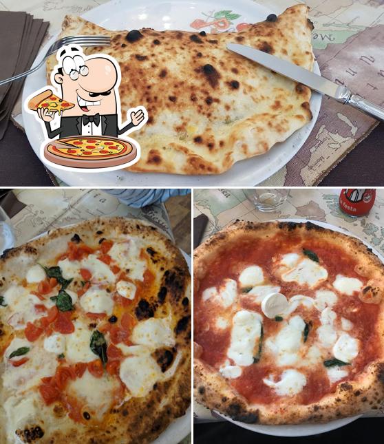 Scegli tra le molte varianti di pizza