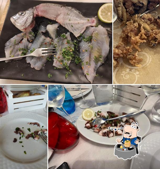 Platti al Trattoria Lo Scalo