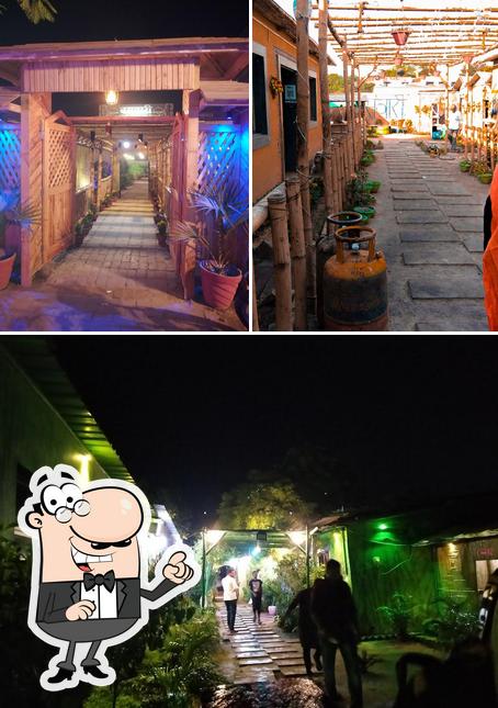 You can get some fresh air outside Baswari Restaurant