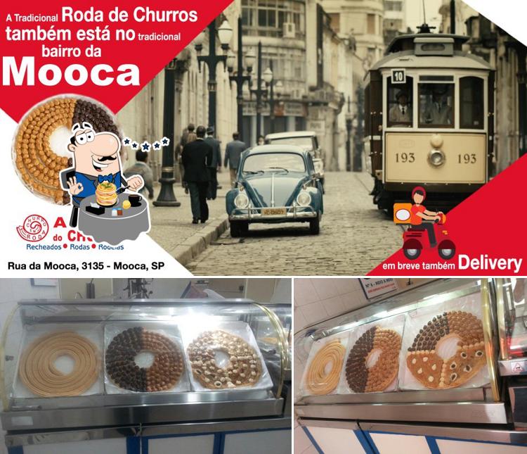 Platos en A Casa do Churro em Roda