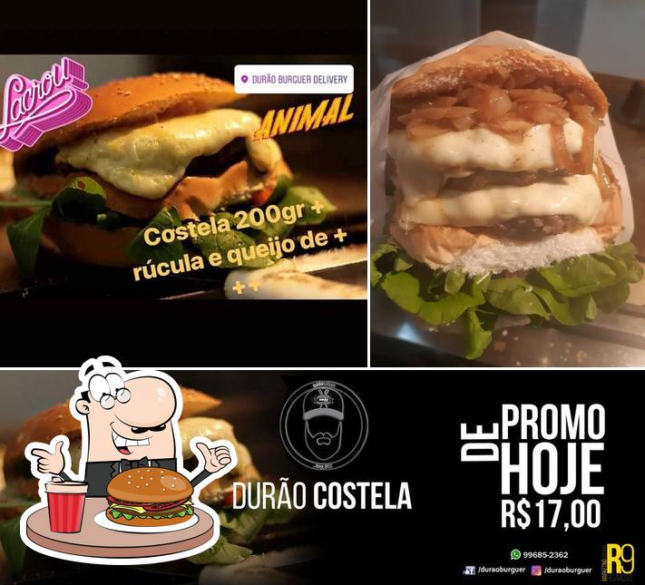 Peça um hambúrguer no DURÃO Burguer Delivery