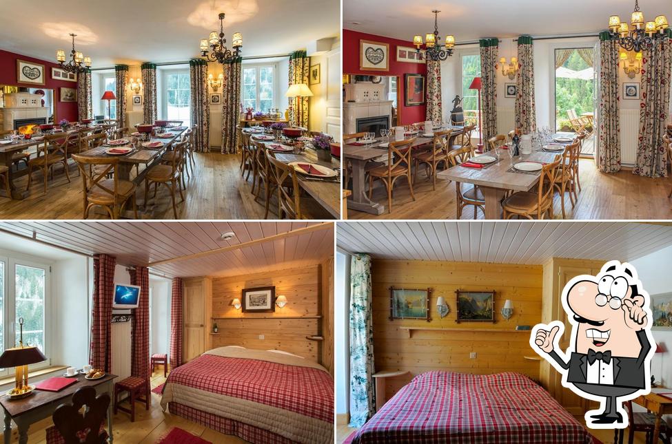 Gli interni di Historic Hotel Du Pillon - Grand Chalet Des Bovets