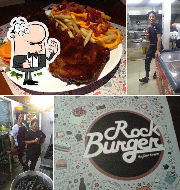 Look at the image of Rock Burger