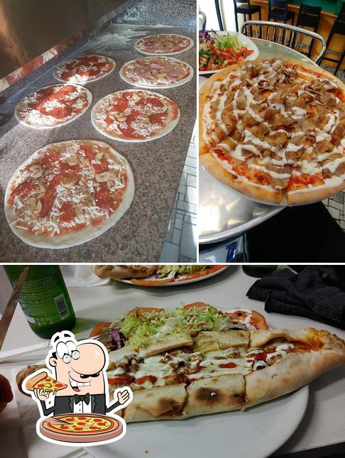 Prova una pizza a Marmara Turkish KEBAP E PIZZA
