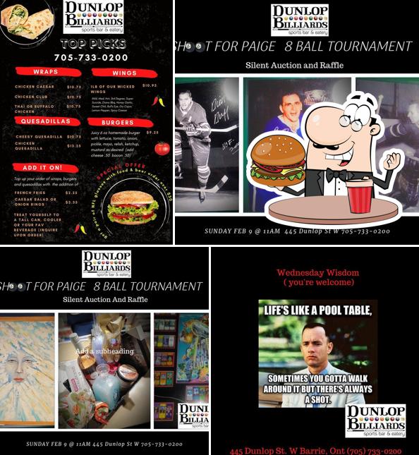 Dunlop Billiards in Barrie Restaurant reviews