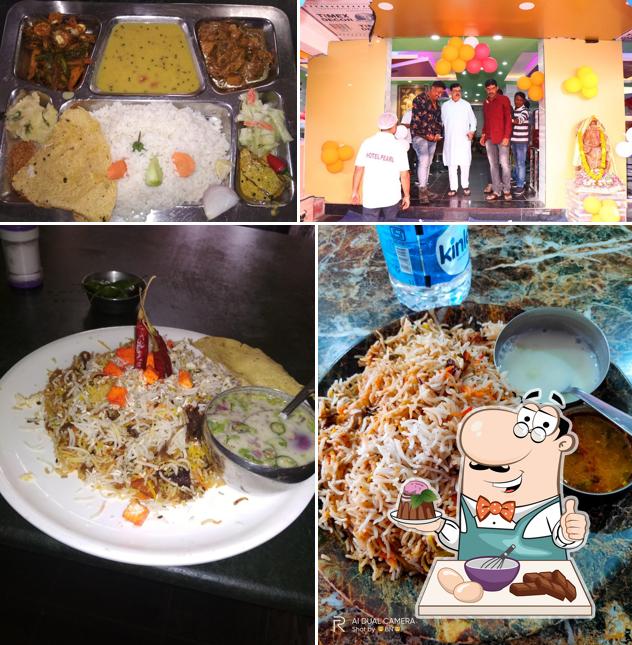Hotel Pearl serves a range of sweet dishes