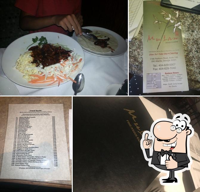 Mulan Asian Cuisine in Atlanta Restaurant menu and reviews