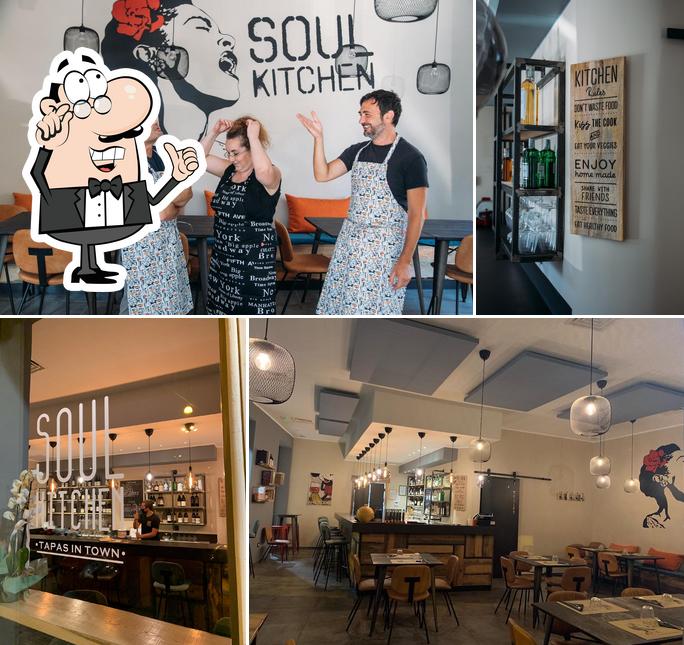 The interior of Soul Kitchen - Tapas in town