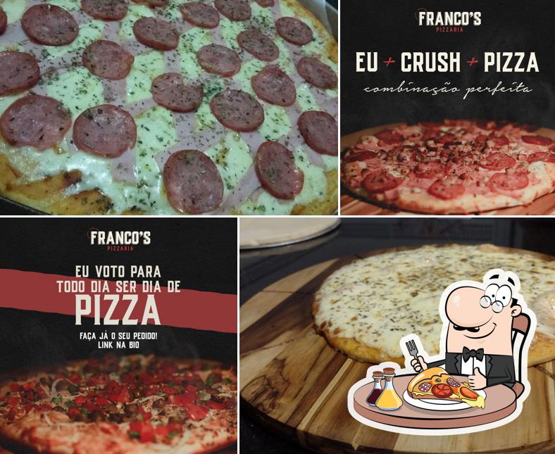 No Franco's Pizza, você pode conseguir pizza