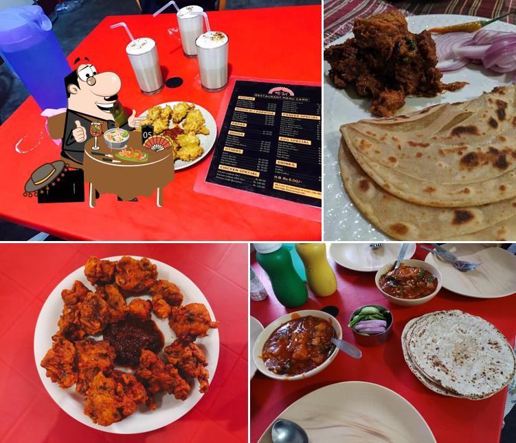 Food at Parbon Restaurant
