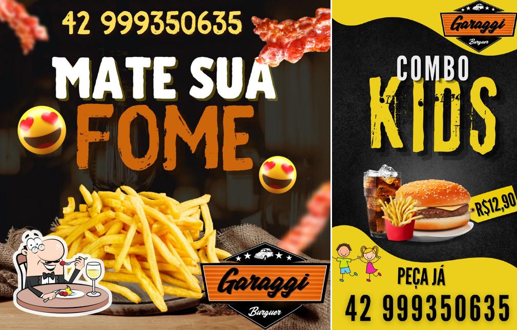 Comida em Garaggi Burguer