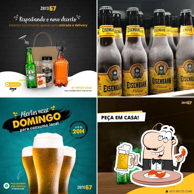 Zero67 Conveniência fornece uma seleção de cervejas