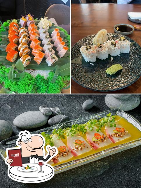 Блюда в "Bluefin Sushi Oysters"
