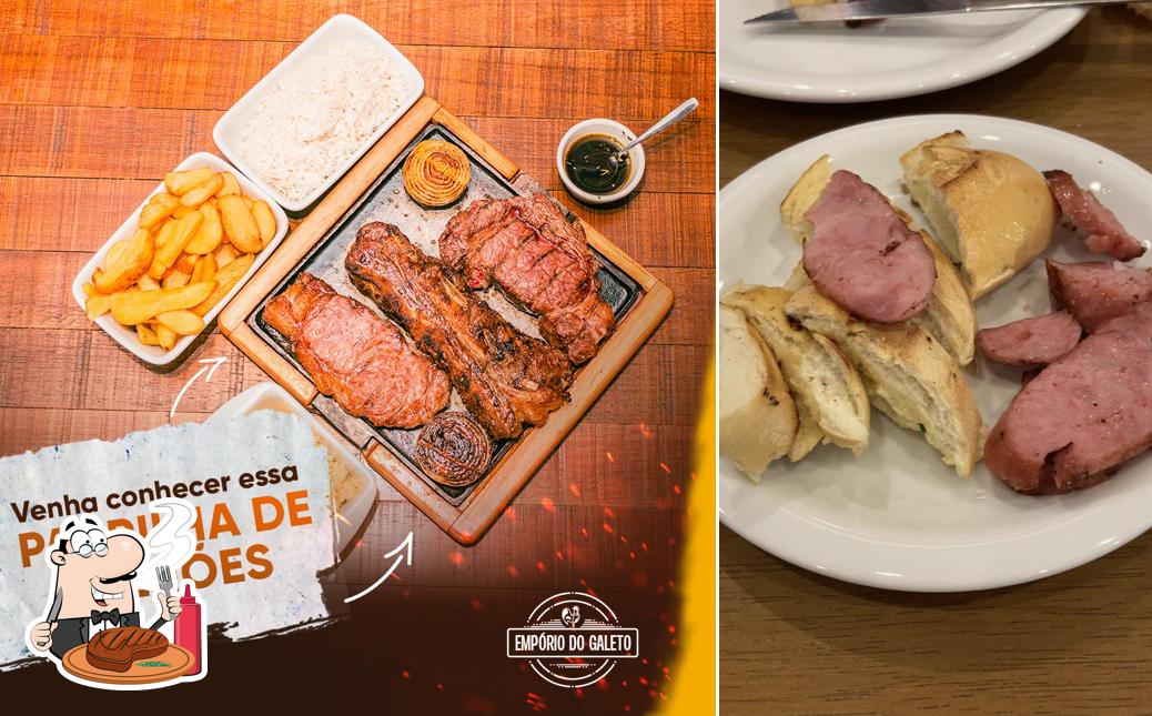 Peça pratos de carne no Empório do Galeto - ParkShopping Campo Grande