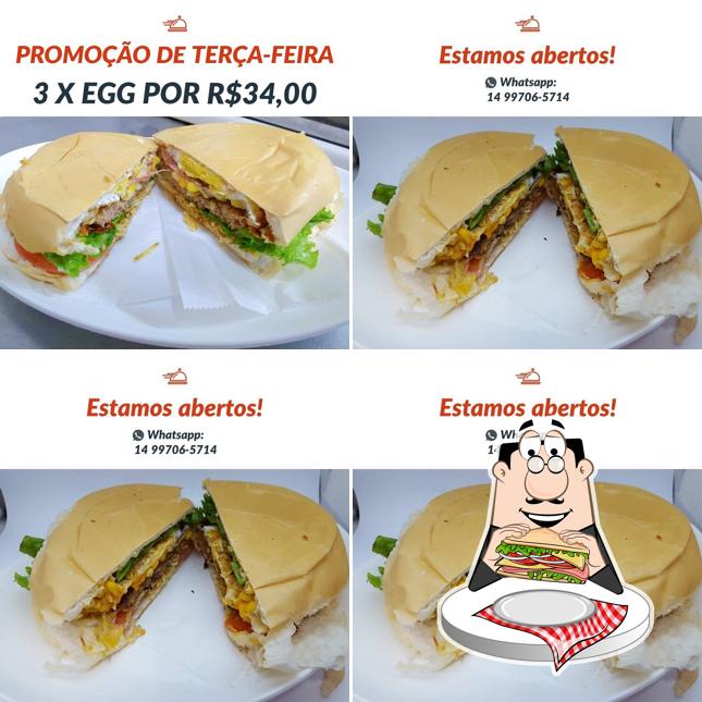 Coma um sanduíche no Karudo Lanches e Churros