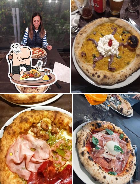 Ordina tra le svariate varianti di pizza