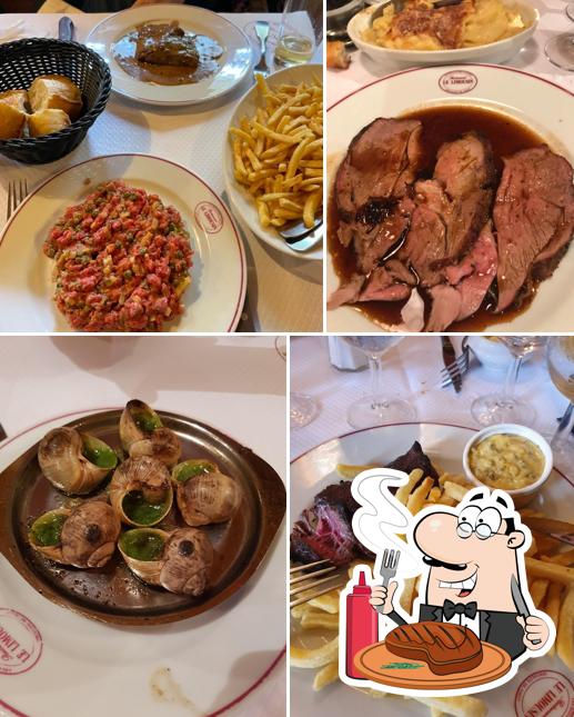 Get meat dishes at Le Limousin
