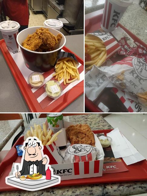 Experimente batatas fritas no KFC