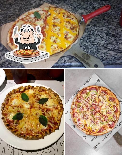 No King Pizza, você pode pedir pizza