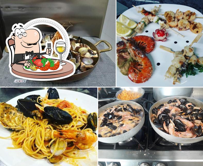 Prenditi la cucina di mare a Ristorante Route 66