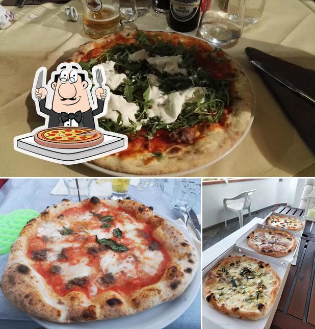 Probiert eine Pizza bei Ristorante Sapore 53 Golfo Aranci