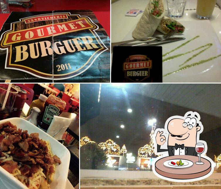 Comida em Gourmet Burguer