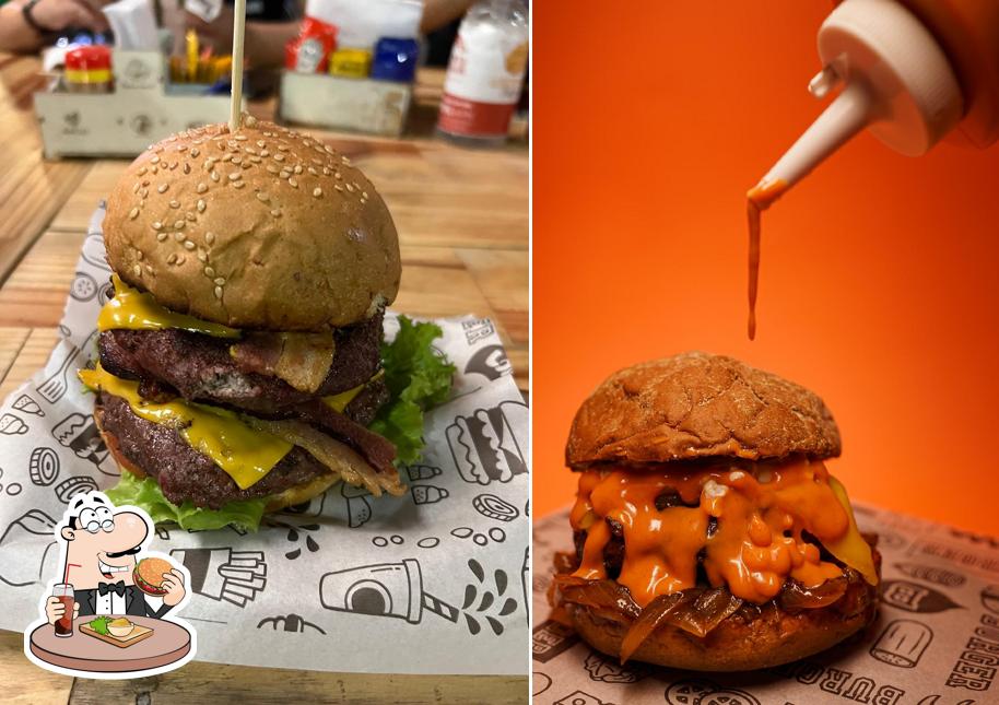 Os hambúrgueres do Queridinha Burgers & Drinks irão saciar uma variedade de gostos