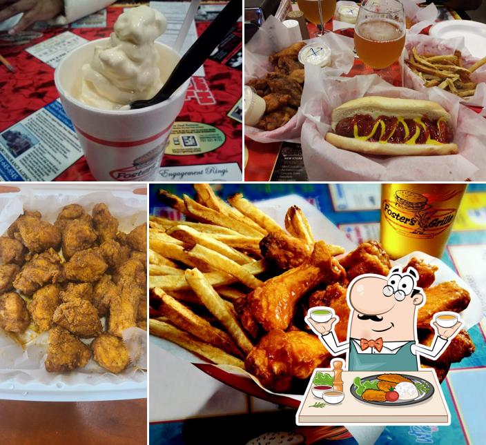 Foster's Grille in Waldorf Restaurant menu and reviews