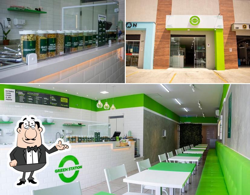 O interior do Green Station Pindamonhangaba