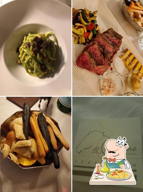 Cibo al Trattoria Al Cavallino