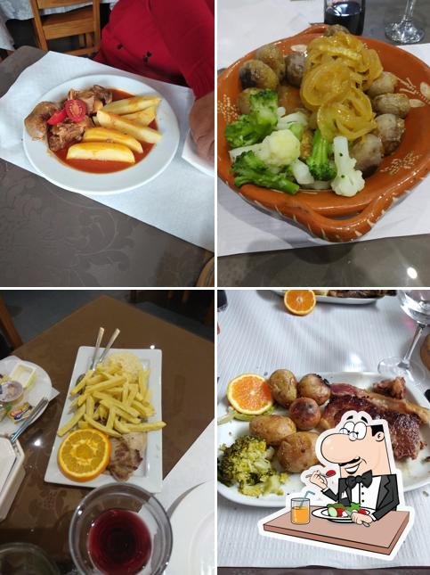 Еда в "Restaurante Duque"