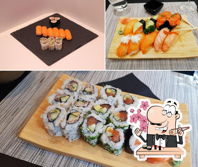 Choisissez de nombreuses options de sushi