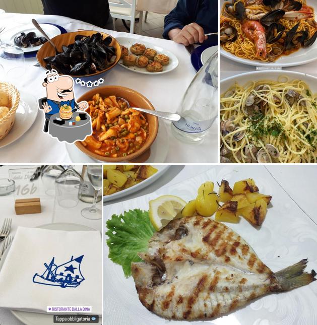 Cibo al Ristorante dalla Dina