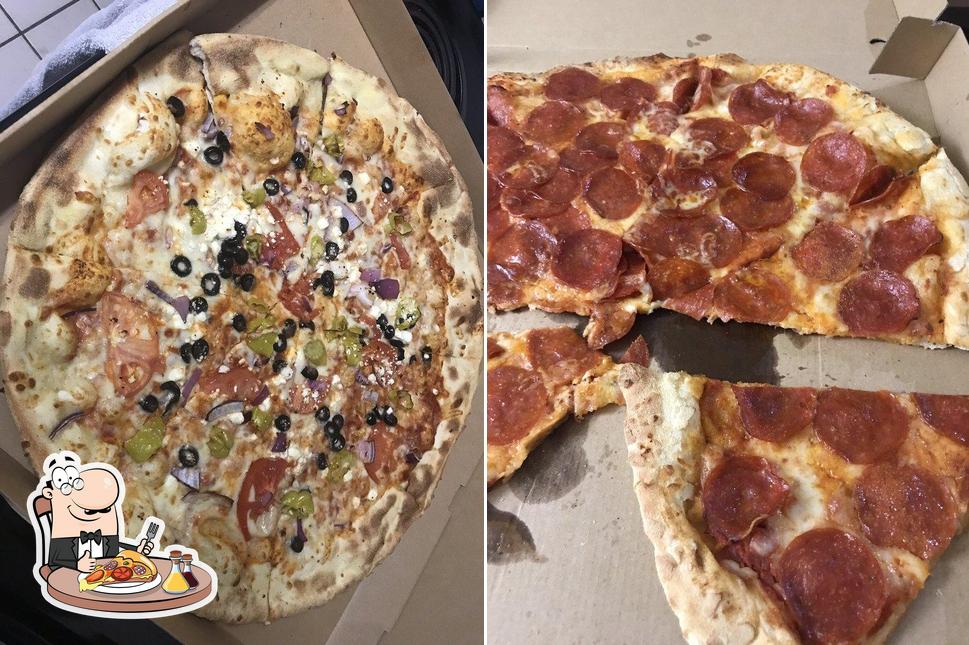 En New York Pizza Express, puedes pedir una pizza