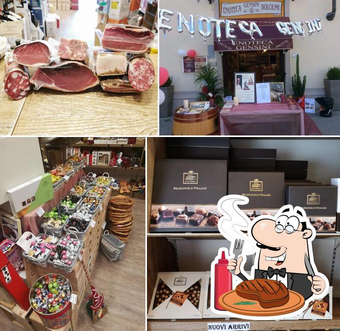 Enoteca Gensini offre pasti a base di carne