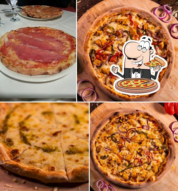 Choisissez des pizzas à La Bella Napoli