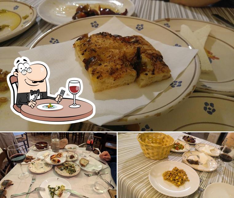 Platti al Osteria Sant'Agostino
