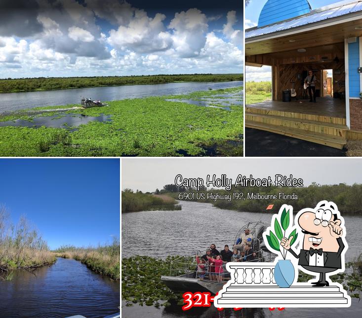 Camp Holly Airboat Rides in Melbourne Restaurant reviews