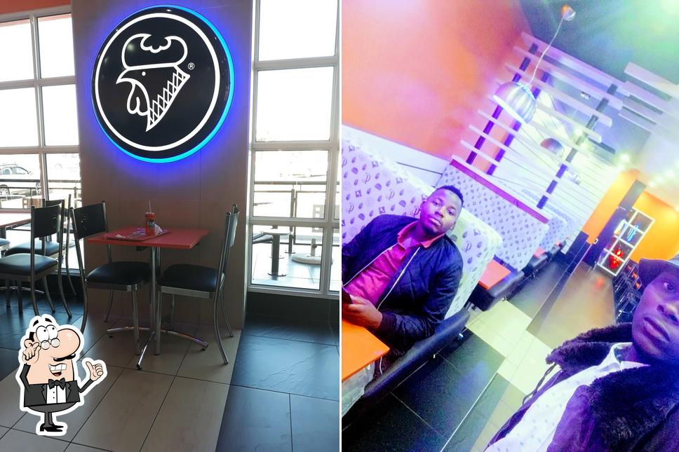 The interior of Chicken Licken - The Reef