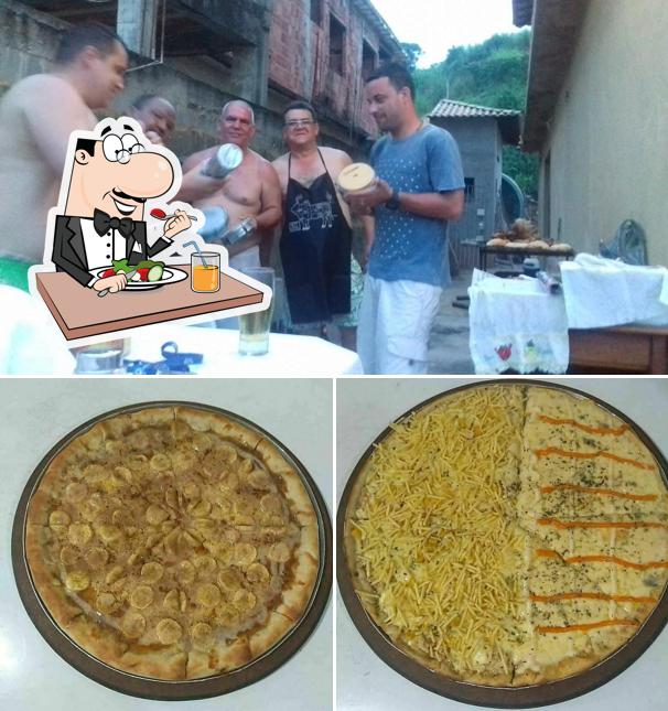 Comida em Pizzaria campos