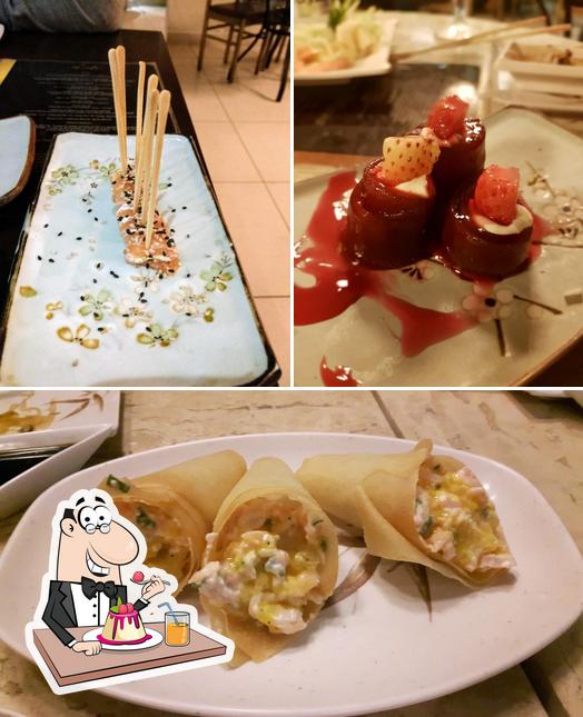 Sato Japanese Cuisine serve uma gama de pratos doces